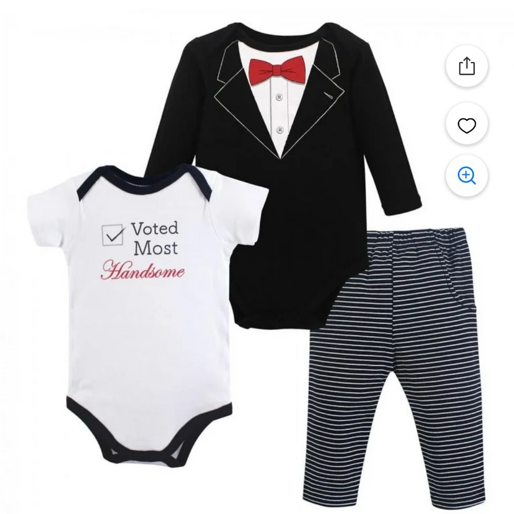 Little Treasure Handsome 3 Piece Set (9-12 Months) NWT